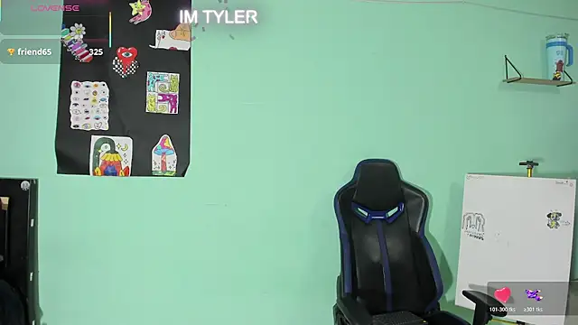 Show modela TYLERhHOT2005 na web-kameri