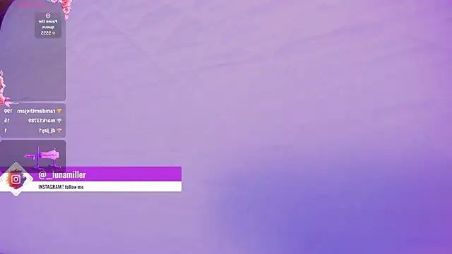 Chat XXX en directo de lunamiller_01