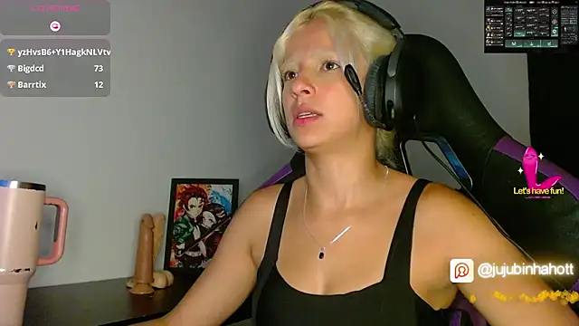 Show de webcam de jujubinhahot