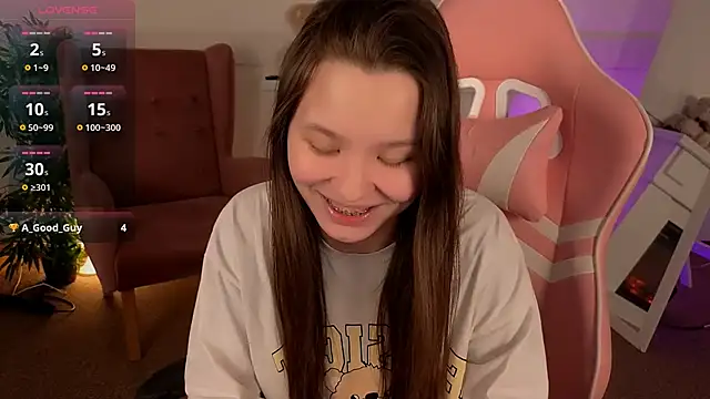 Show de Maya_soft na webcam