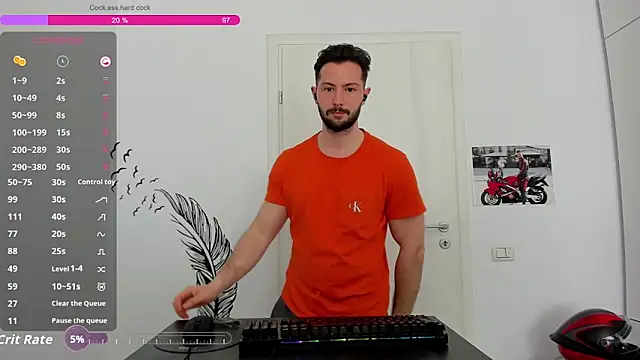 ZackFraser: διαδικτυακό σόου στην κάμερα