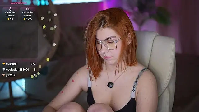 GingerPinky Webcam-Show