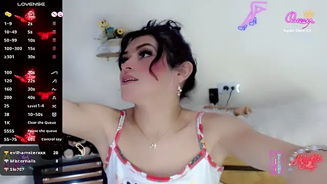 NathalialLooes: διαδικτυακό σόου στην κάμερα