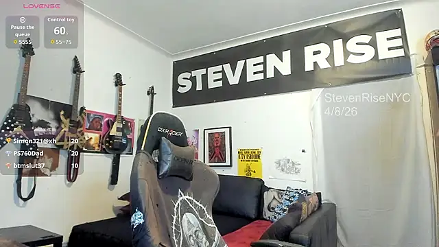 Webkamerová show StevenRiseNYC