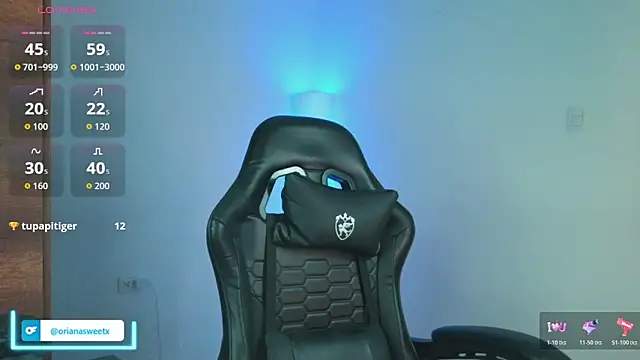 orianasweet_1のウェブカメラショー