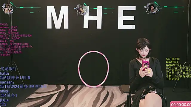 Show de webcam de MHe-002