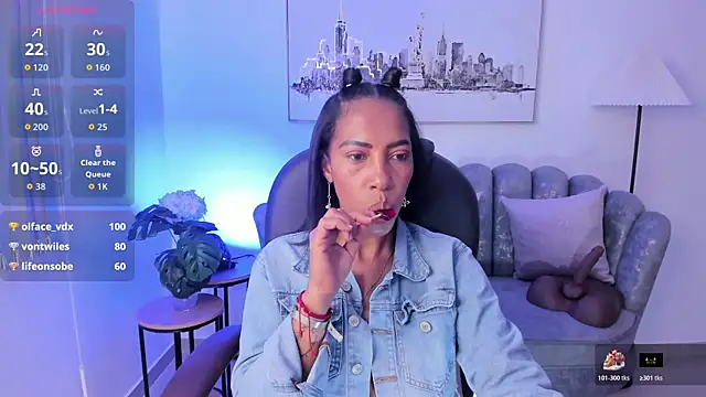 Chat XXX en directo de Shantaall_