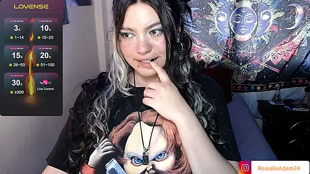 Czat XXX na żywo – RossalieAdam24