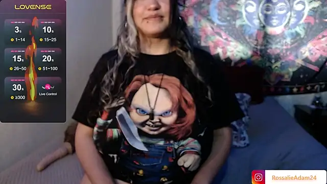 Chat XXX en directo de RossalieAdam24