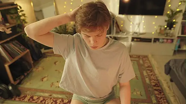 Show de RusBradPitt na webcam