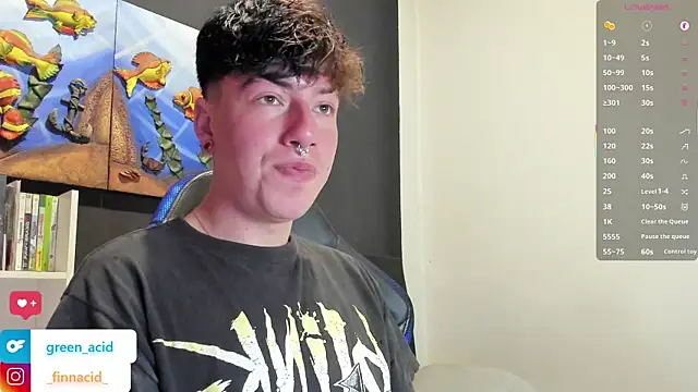 Green_acid01: διαδικτυακό σόου στην κάμερα