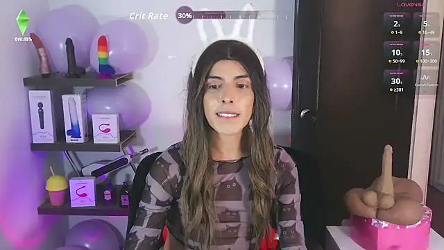 valentina_crttiのウェブカメラショー