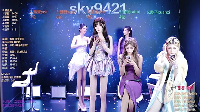 SKY9421 Show in webcam