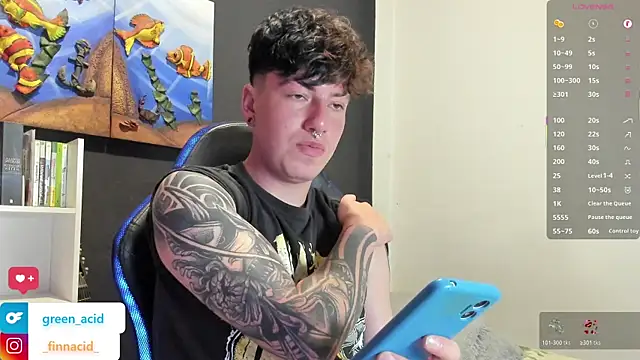 Chat +18 de Green_acid01 ao vivo