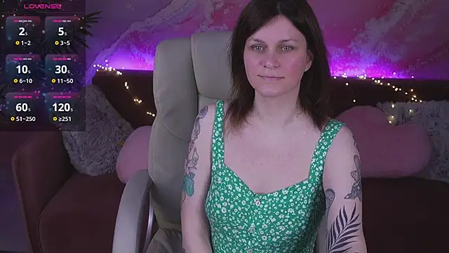 Show modela TinaMelt na web-kameri