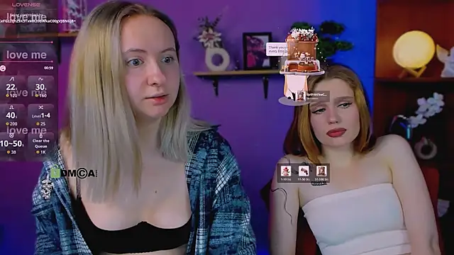 mila_glow1 网络视讯表演