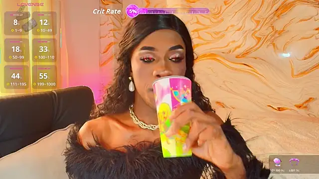 Pertunjukan Kamera Web EbonyHansNight