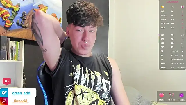 Show de Green_acid01 na webcam