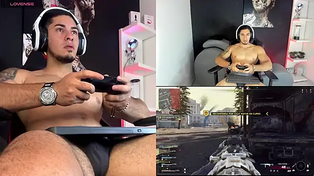 Dimitri_Colleman Adlı Modelin Web Kamerası Şovu