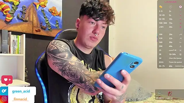 Show de Green_acid01 na webcam