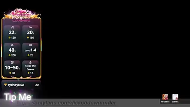 OFFICAL_DICKEDDOWNUNDER Pertunjukan Webcam