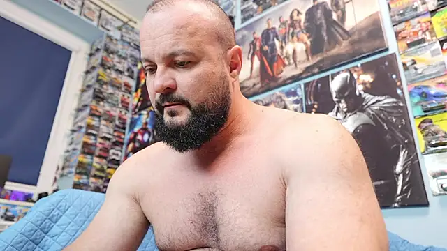 Muscle_Bear webkamerás műsora