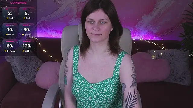 Show modela TinaMelt na web-kameri