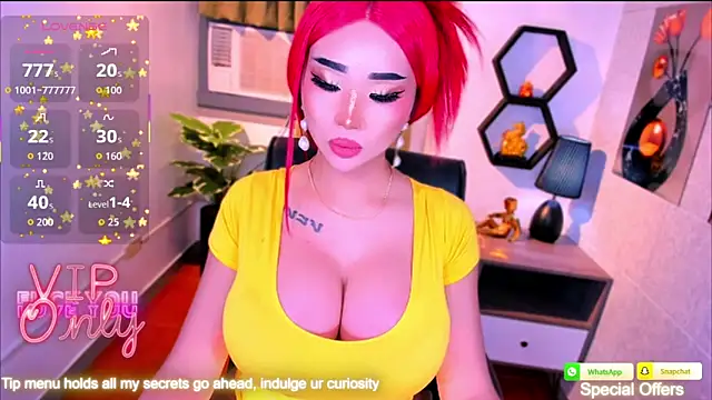 _prettyjawdropper_ Pertunjukan Webcam