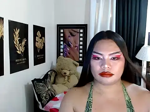 Pertunjukan Kamera Web TSbrianaHugeCock