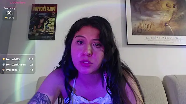 Chatroom XXX en direct de BubbleGumm_