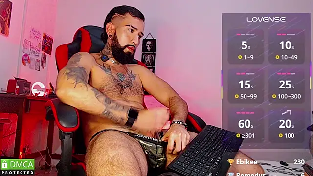 Diilanhottのウェブカメラショー