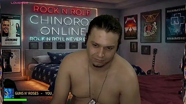 Show modela chino_roz na web-kameri