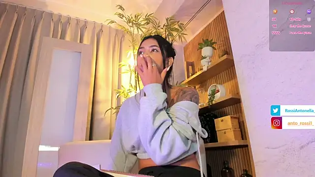 AntonellaRossi Adlı Modelin Canlı XXX Sohbeti