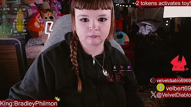 VelvetDiablo Adlı Modelin Canlı XXX Sohbeti