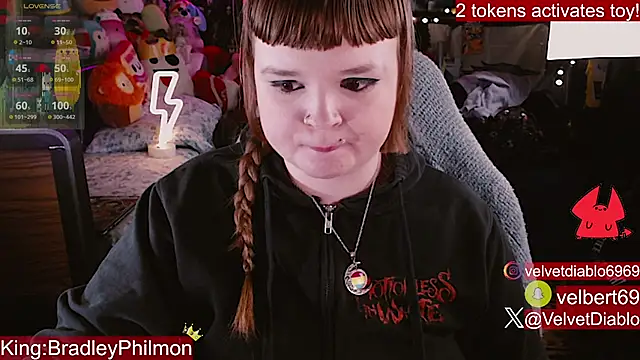 VelvetDiablo Chat XXX in diretta
