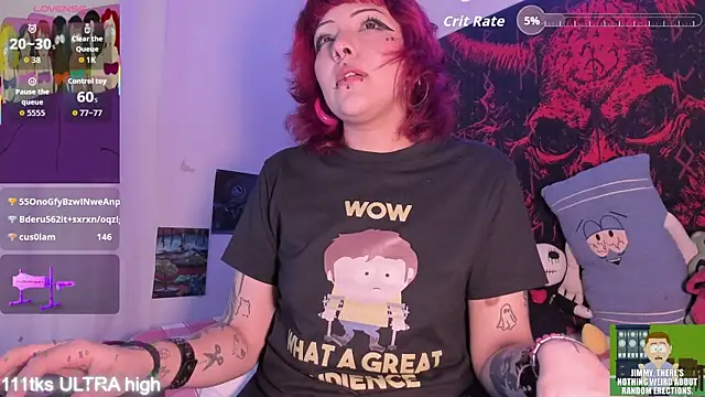 Chatroom XXX en direct de Sarah-Stoner