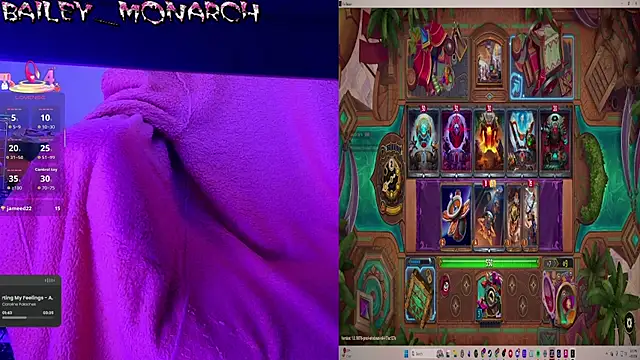 baileymonarch webkamerás műsora