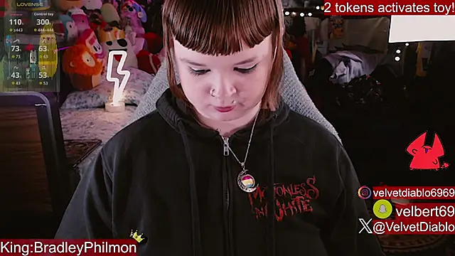 Show de webcam de VelvetDiablo