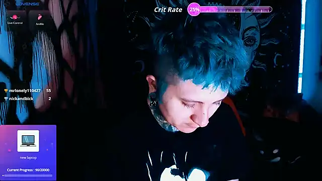 Marieblueeyes Webcam Show