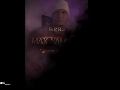 Max_valiant 웹캠 쇼