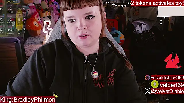 VelvetDiablo Chat XXX in diretta