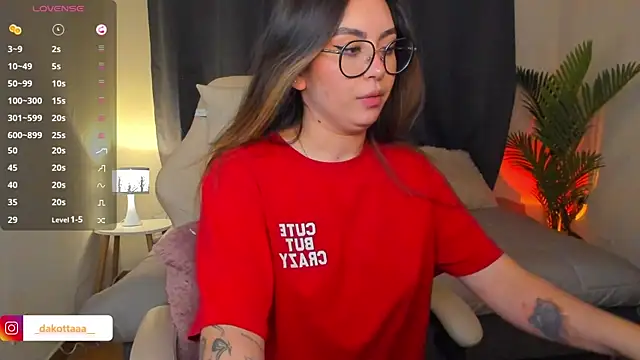 dakottaa_ élő XXX-chatje