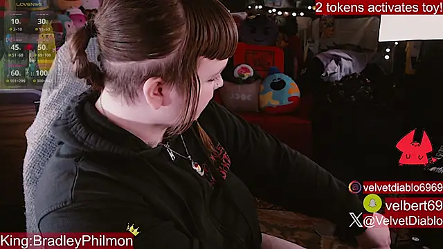 VelvetDiablo Adlı Modelin Canlı XXX Sohbeti