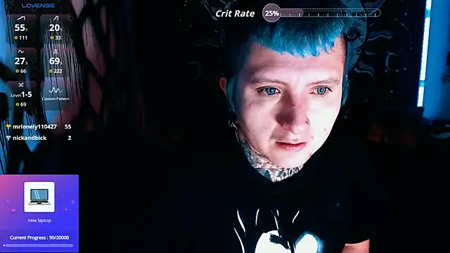 Show Webcam de Marieblueeyes