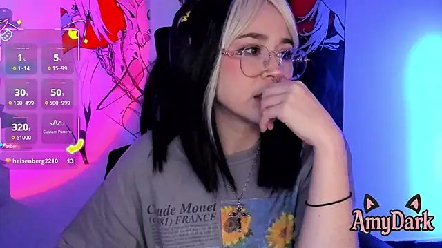 Chat +18 de _AmyDark ao vivo