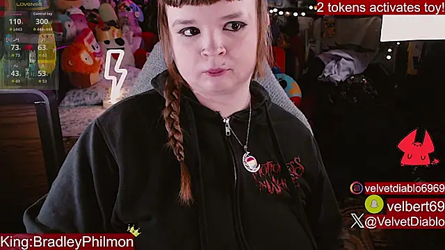 Pokazy przed kamerką – VelvetDiablo