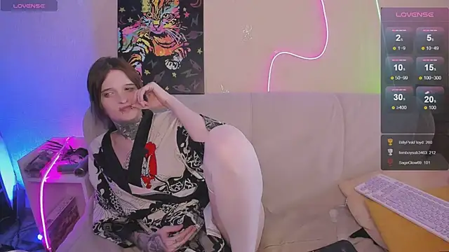 Simona_Rain Webcam-Show