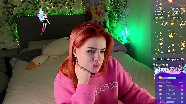 XXX chat uživo modela RedVelveten