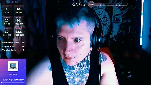 Marieblueeyes 网络视讯表演