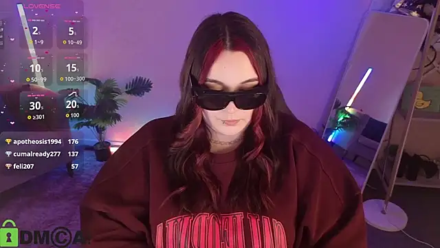 Mia_R0ssn Webbikameraesitys